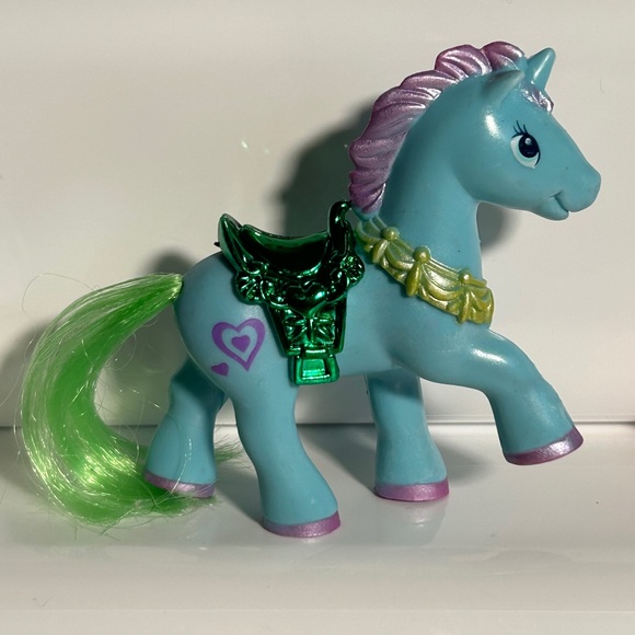 Vintage 1980's Tara Toy Carousel Cuties Set of 8 Plus 1 1990's Chap Mei Pony - Picture 4 of 16